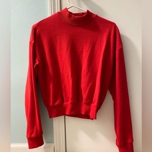 Red Tuttle neck sweatshirt